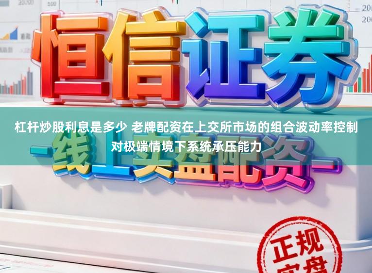 杠杆炒股利息是多少 老牌配资在上交所市场的组合波动率控制对极端情境下系统承压能力